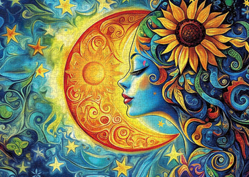 Lunar Solar Jigsaw Puzzle 1000 Piece